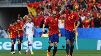 Andres Iniesta is the difference for Spain