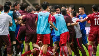 Oscar suspended 8 matches, slapped on wrist with fine, for igniting brawl