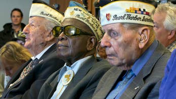 Elderly survivors return to Pearl Harbor for 74th anniversary of Japanese attack