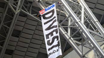 3 people arrested in Dakota Access pipeline stadium protest