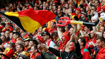 Belgium fans did a guard of honor for Wales fans in Lille