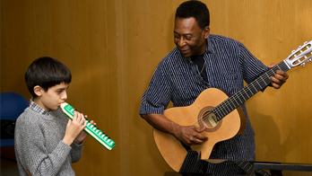 Brazilian soccer great Pele made a song for the Rio Olympics and it's ... something