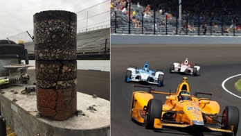 Indianapolis Motor Speedway history revealed in amazing core sample from track