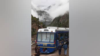 Peru's Machu Picchu tourist train suspended for protest