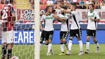 Sassuolo move top of Serie A with win over Bologna