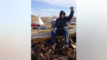 The Latest: Pipeline security guards weren't licensed