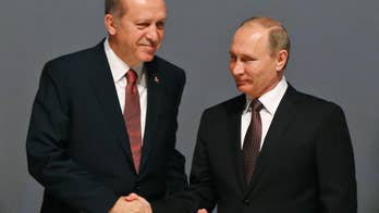 The Latest: Activists: at least 20 killed in Syria airstrike