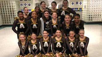Dance team performs for Southwest passengers at airport terminal