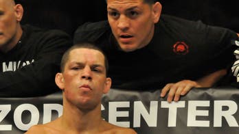 Ninja Stuff: Nate & Nick Diaz do battle in their mom's living room with sais