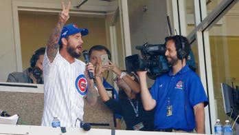 CM Punk sings 'Take Me Out to the Ballgame' for hometown Chicago Cubs