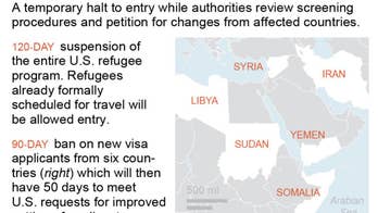 The Latest: Iran to stop visas for Americans after new ban