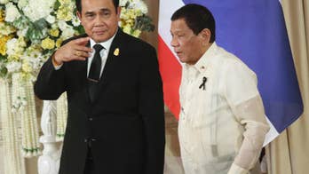 Philippines' Duterte wraps up SE Asia tour in Thailand