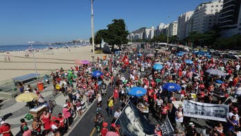 The Latest: Demonstrations as Brazil impeachment vote nears