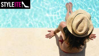 7 Swimsuits & Matching Nail Colors For Poolside Perfection