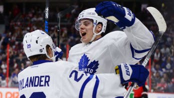 The Maple Leafs made history by getting five goals from five different rookies