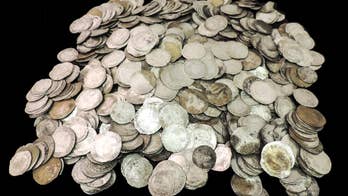 Farmer's field yields hoard of English Civil War coins