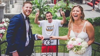 Adam Sandler crashes Montreal couple's wedding photo shoot: We were 'over the moon'