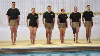 Amputee Conquers Marine Swim Course, Semi-Pro Football