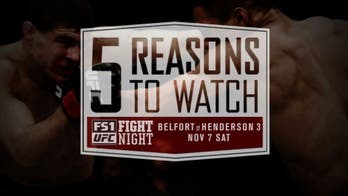 5 Reasons to Watch UFC Fight Night: Belfort vs. Henderson