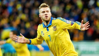 Ukraine eye Euro 2016 berth after first leg win against Slovenia