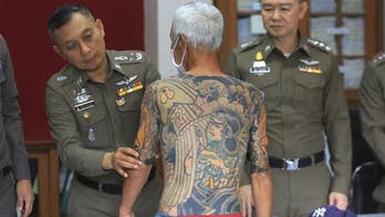 Frail old man's tats go viral on Facebook, exposing a fugitive yakuza boss