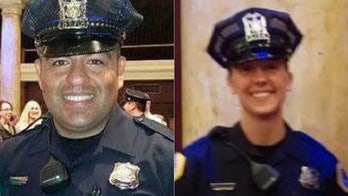 2 Iowa police officers killed in wrong-way crash on highway