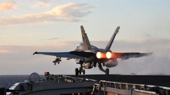 F/A-18 Super Hornet Crashes into Persian Gulf, Crew Safe