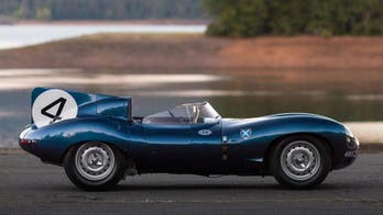 Le Mans-winning Jaguar D-Type may set record at Monterey auction