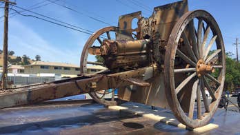 Police recover stolen World War I-era cannon