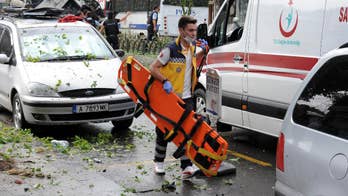 State TV says bomb attack targets police vehicle in Istanbul