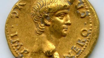 Rare, gold Roman coin discovered in Jerusalem