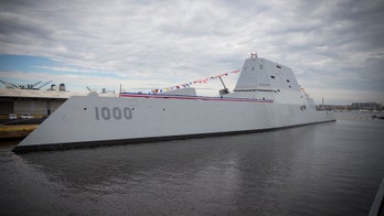 Navy to 'live fire' missiles from its USS Zumwalt stealth destroyer