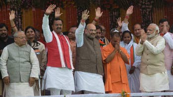 Hindu hard-liner sworn in as leader of India's largest state