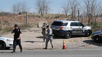 Fire officials investigating military aircraft down