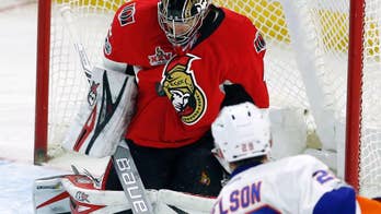 Anderson has 33-save shutout in return to Senators lineup
