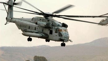 Helo Damaged after Hard Landing in Afghanistan