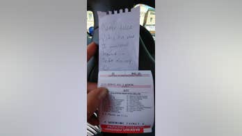 Wisconsin officer issues 'pity' warning after finding funny note