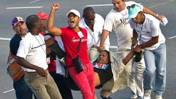 Protester disrupts start of Cuba's annual May Day parade