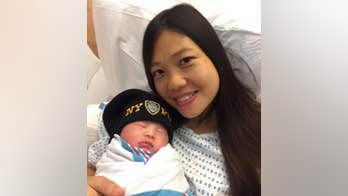 NYPD cop's widow says she believes in God after giving birth to 'miracle' baby 3 years after husband's death