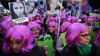 Argentines protest violence against women