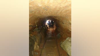 Mexican police find border tunnel with light, ventilation