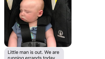 Tennessee mom's 'nagging' text to husband about car seat likely saved son's life in accident