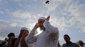 AP PHOTOS: Muslims celebrate Eid, marking Ramadan's end