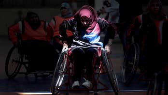 US coach promotes wheelchair basketball in Gaza