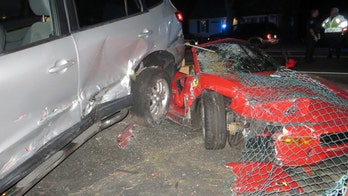 Man with revoked license wrecks brother's Ferrari: police