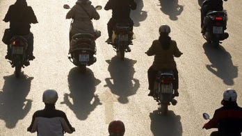 Motorcycle riders' injuries differ with helmet use
