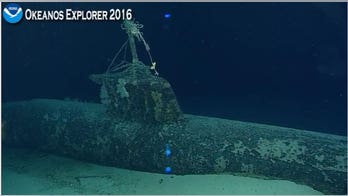 Haunting photos of Japanese mini-submarine sunk during Pearl Harbor attack