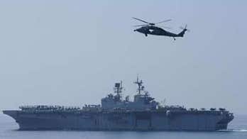 Navy Ships Patrol Waters off Yemen Coast as Rebels Takeover Country