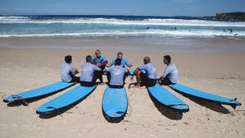 In Australia, surfing soothes asylum-seekers' fears of sea