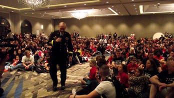 Dempsey Offers Humor, Song to Children at Annual TAPS Seminar